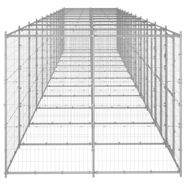 Vanjski kavez za pse od pocinčanog čelika 29,04 m² 3082292