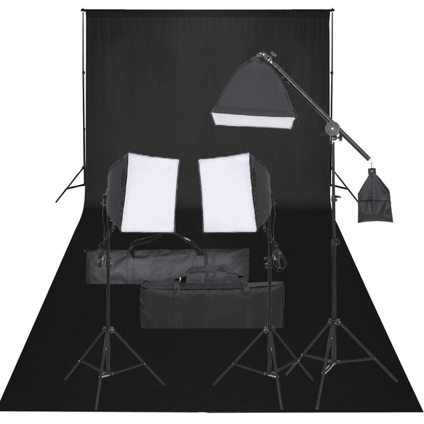Oprema za fotografski studio sa setom svjetala i pozadinom 3094678