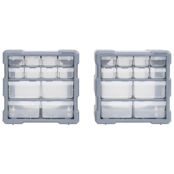 Organizatori s 12 ladica 2 kom 26,5 x 16 x 26 cm 147582