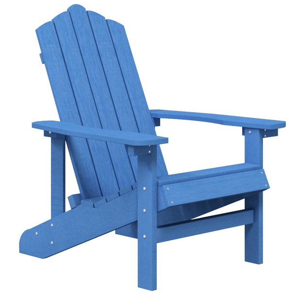 Vrtna stolica Adirondack HDPE plava boja vode 318640
