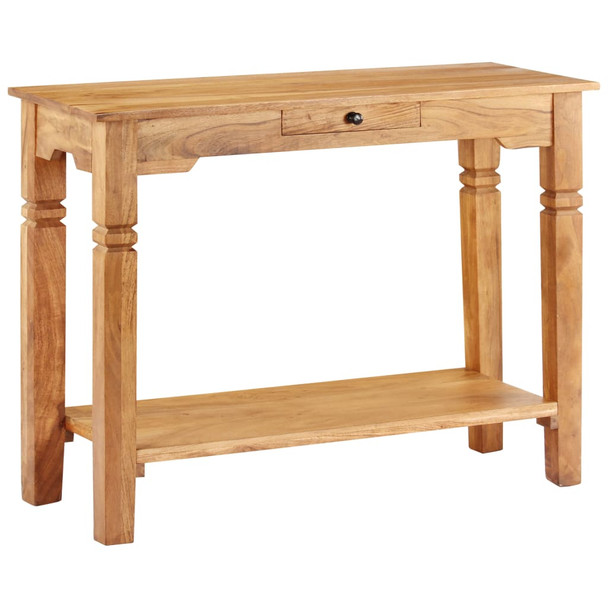 Konzolni stol 100 x 40 x 76 cm od masivnog bagremovog drva 338033