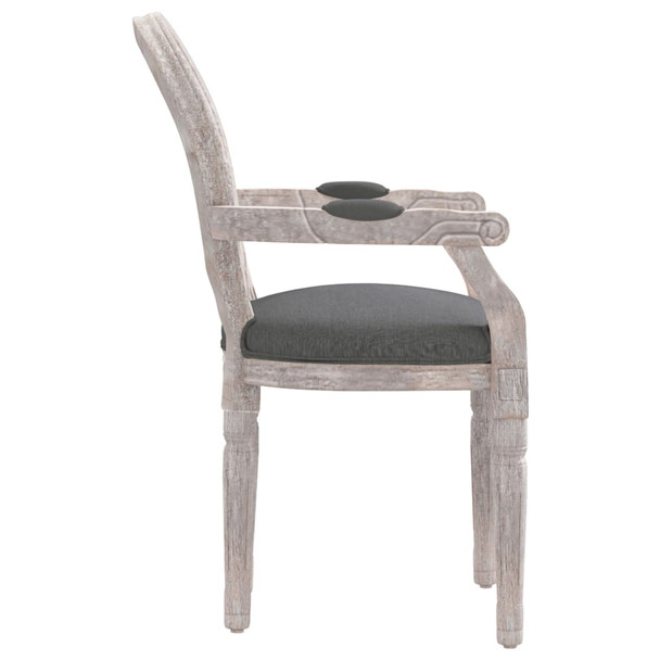 Blagovaonska stolica tamnosiva 54 x 56 x 96,5 cm od tkanine 344481