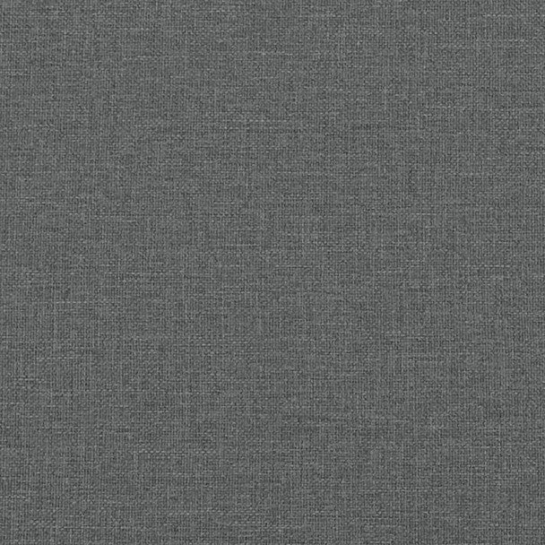 Tabure za pohranu tamnosivi 110 x 45 x 49 cm od tkanine 344523