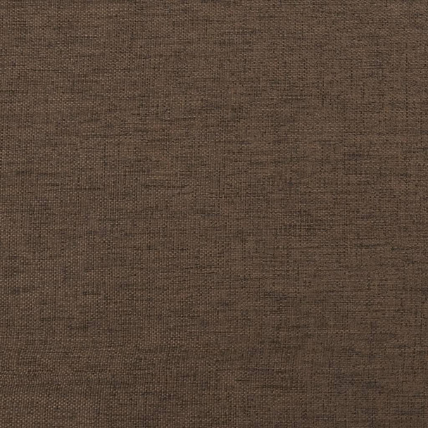 Klupa smeđa 70 x 35 x 41 cm od tkanine 349370