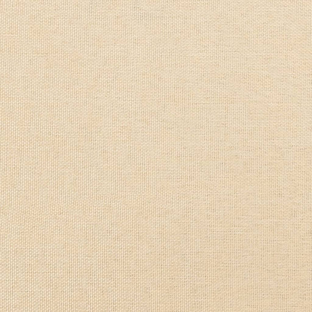 Klupa krem 70 x 35 x 41 cm od tkanine 349369
