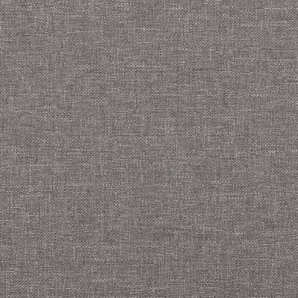 Klupa svjetlosiva 70 x 35 x 41 cm od tkanine 349367