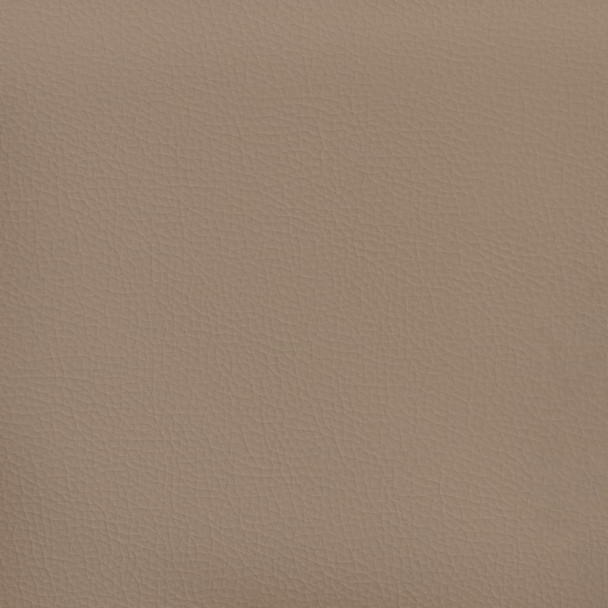 Klupa boja cappuccina 70 x 35 x 41 cm od umjetne kože 349444