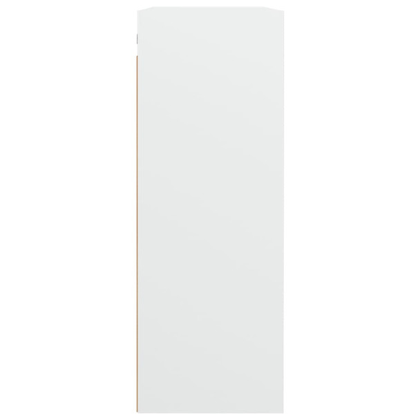 Viseći zidni ormarić bijeli 69,5 x 32,5 x 90 cm 812312