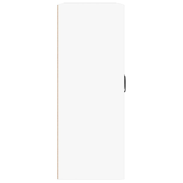 Viseći zidni ormarić bijeli 69,5 x 32,5 x 90 cm 812303