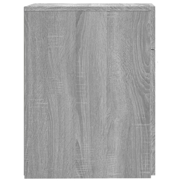 Ormarić za lijekove boja sivog hrasta 20 x 45,5 x 60 cm drveni 815865