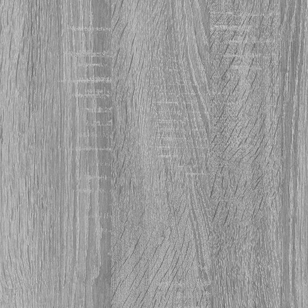 Viseći zidni ormarić boja sivog hrasta sonome 69,5 x 34 x 90 cm 817382