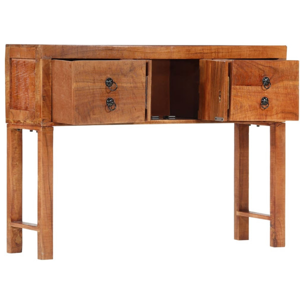 Konzolni stol 120 x 32 x 80 cm od masivnog grubog drva bagrema 352065