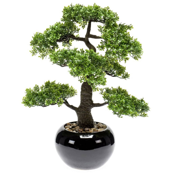 Emerald umjetni fikus mini bonsai zeleni 47 cm 420006 414506