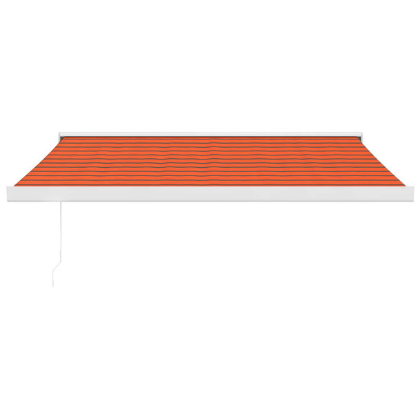 Tenda na uvlačenje narančasto-smeđa 3x2,5 m tkanina i aluminij 3154591