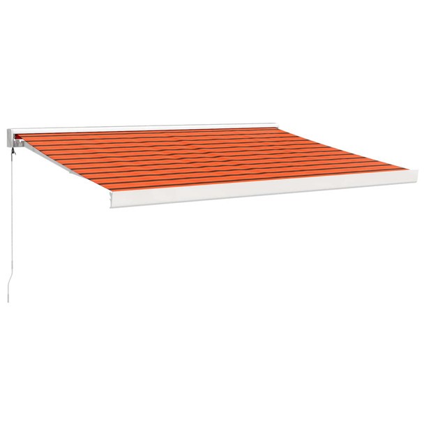Tenda na uvlačenje narančasto-smeđa 3,5x2,5 m tkanina/aluminij 3154542