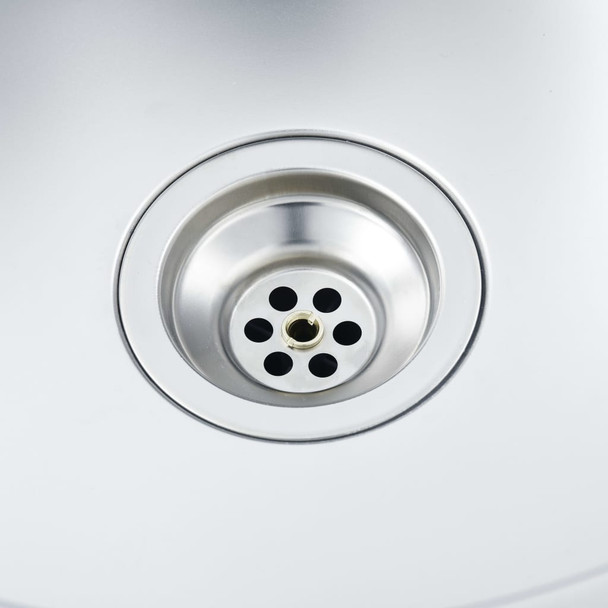 Ručno rađeni kuhinjski sudoper od nehrđajućeg čelika 51516