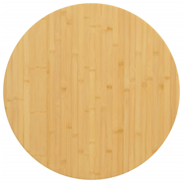 Stolna ploča Ø 90 x 2,5 cm od bambusa 352684
