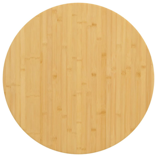 Stolna ploča Ø70x2,5 cm od bambusa 352682