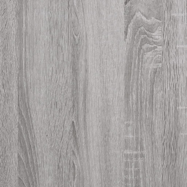 Kupaonski ormarić siva boja hrasta 80 x 33 x 60 cm drveni 831626
