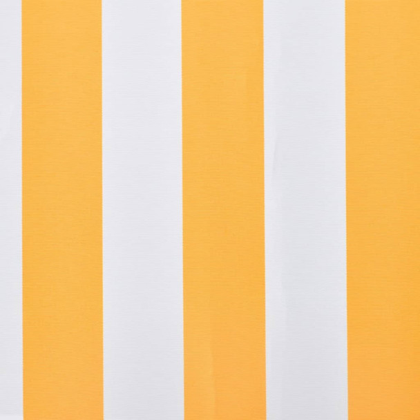 Platno za tendu narančasto-bijelo 450 x 300 cm 143706