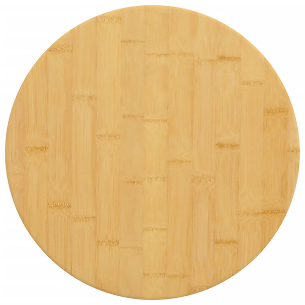 Stolna ploča Ø50x4 cm od bambusa 352687