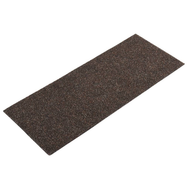 Samoljepljivi otirači za stepenice 15 kom 60 x 25 cm tamnosmeđi 326919