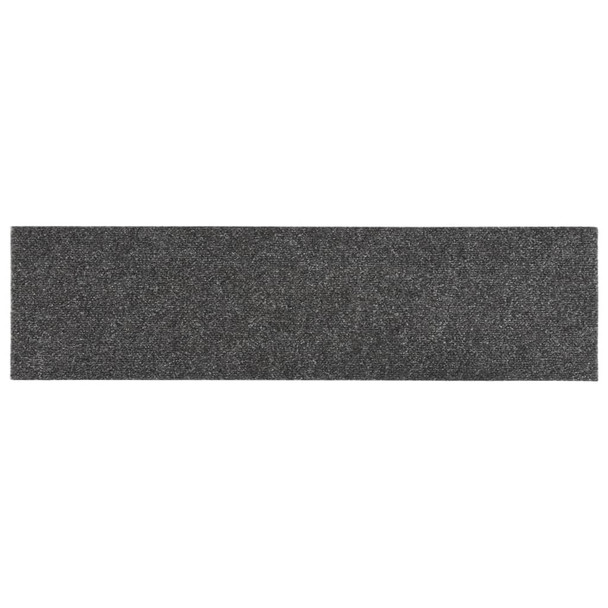 Samoljepljivi otirači za stepenice 15 kom 76 x 20 cm sivo-smeđi 326932