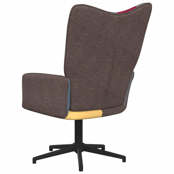 Stolica za opuštanje s uzorkom patchworka od tkanine 328187