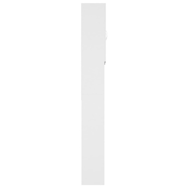 Ormarić za perilicu rublja bijeli 64 x 25,5 x 190 cm 808422