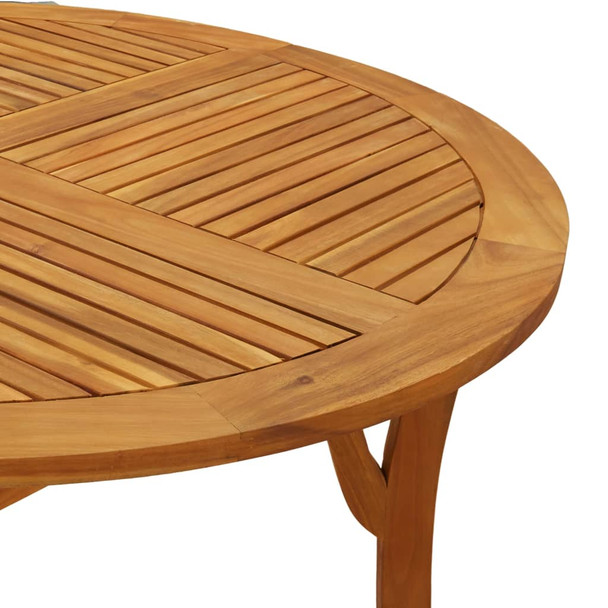 Vrtni stol Ø 110 cm od masivnog bagremovog drva 363303