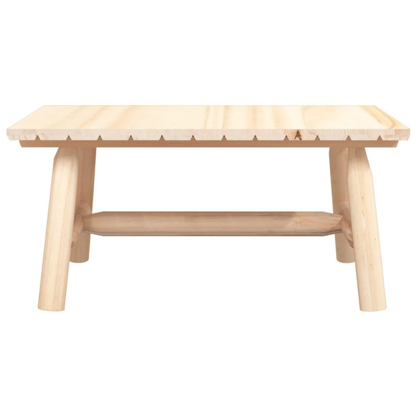 Stolić za kavu 90 x 50 x 41 cm od masivnog drva smreke 363353