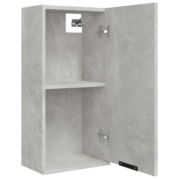 Zidni kupaonski ormarić siva boja betona 32 x 20 x 67 cm 811299