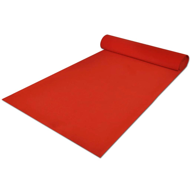Crveni tepih 1 x 20 m Ekstra teški 400 g / m2 241281