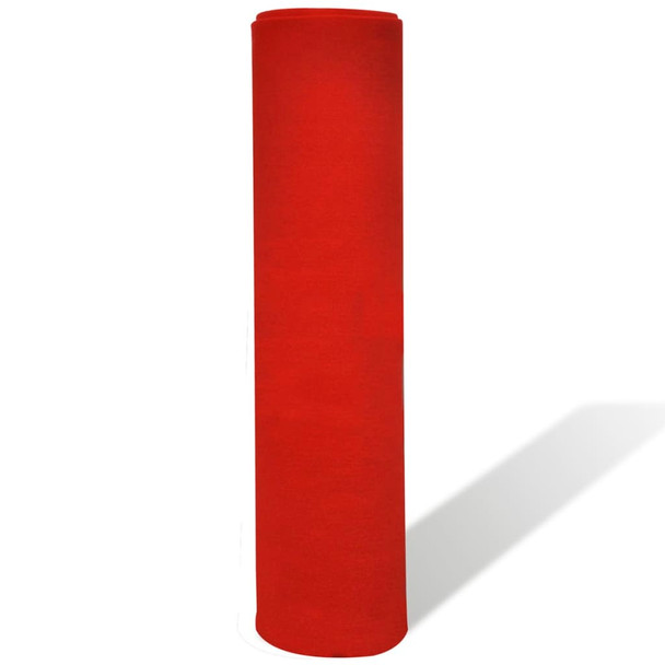 Crveni tepih 1 x 20 m Ekstra teški 400 g / m2 241281