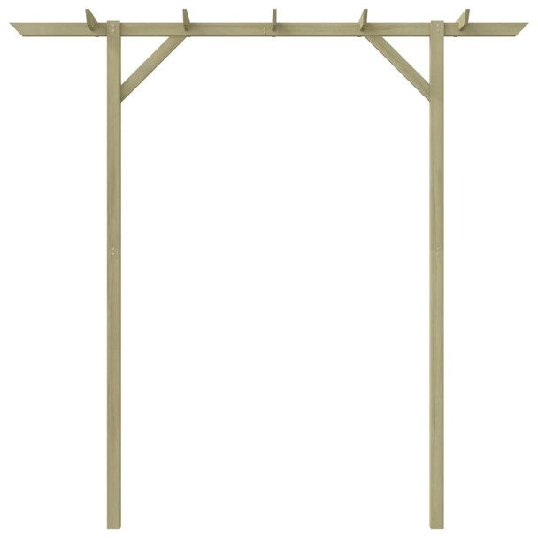 Vrtna pergola 200 x 40 x 205 cm drvena 41663