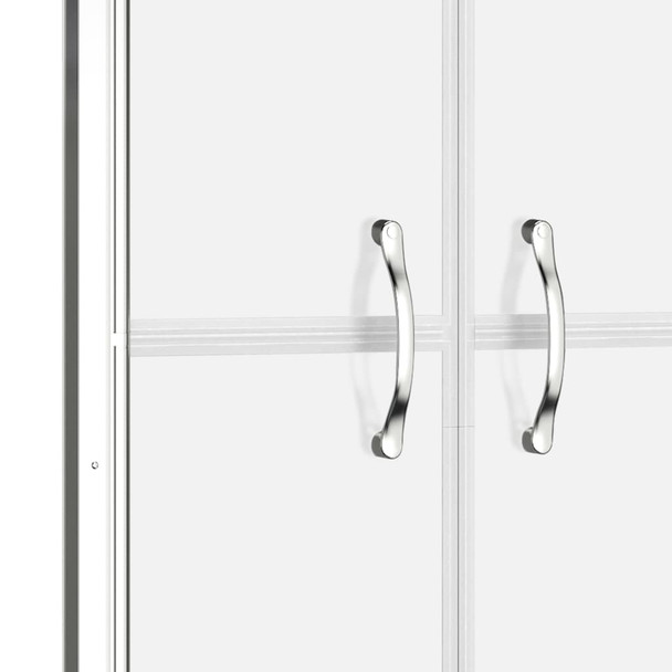 Vrata za tuš-kabinu napola matirana ESG 86 x 190 cm 148788
