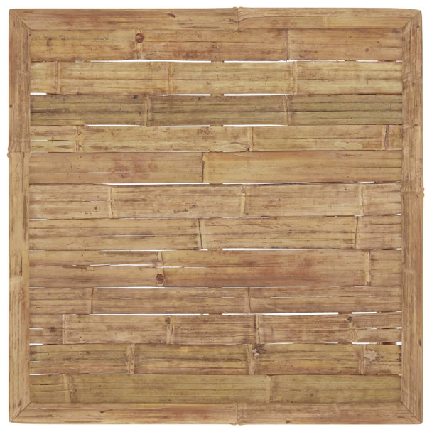 5-dijelna vrtna garnitura od bambusa s tamnosivim jastucima 3058208