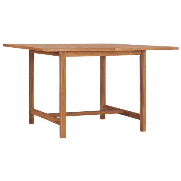 Vrtni blagovaonski stol 110 x 110 x 75 cm od masivne tikovine 318477