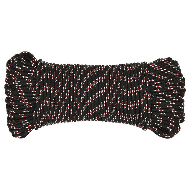 Brodski konop crni 4 mm 100 m od polipropilena 152329