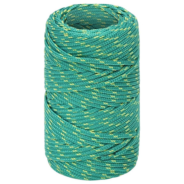Brodski konop zeleni 2 mm 50 m od polipropilena 152689