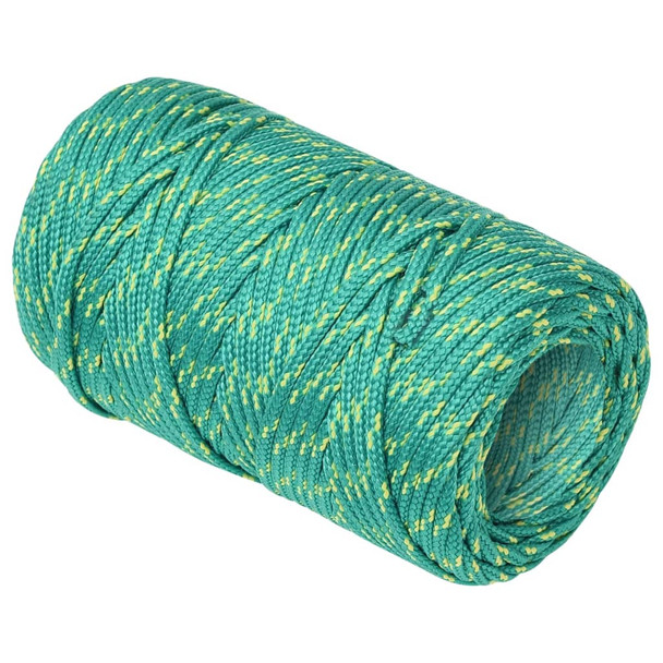 Brodski konop zeleni 2 mm 50 m od polipropilena 152689