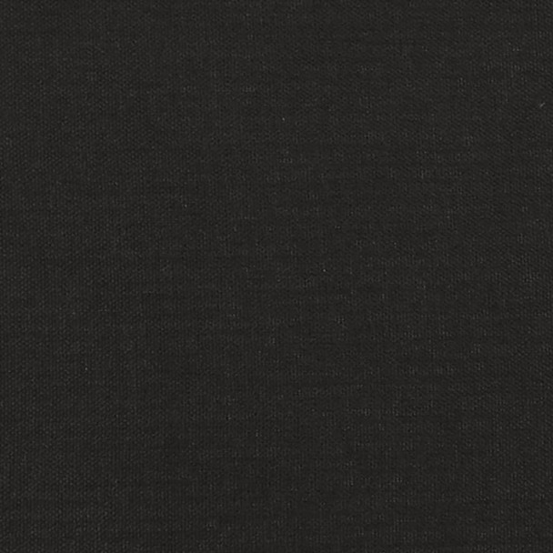 Klupa crna 70x35x41 cm od tkanine 349371
