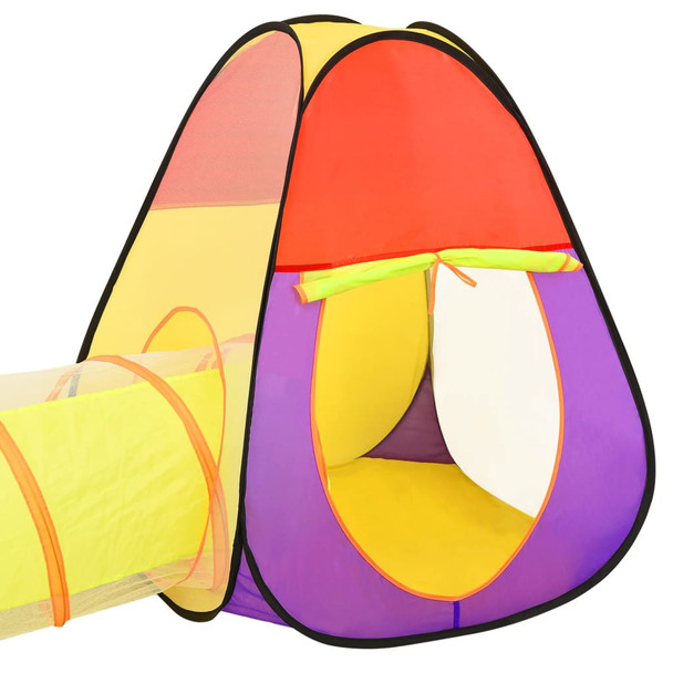 Dječji šator za igru s 250 loptica višebojni 255 x 80 x 100 cm 3107727