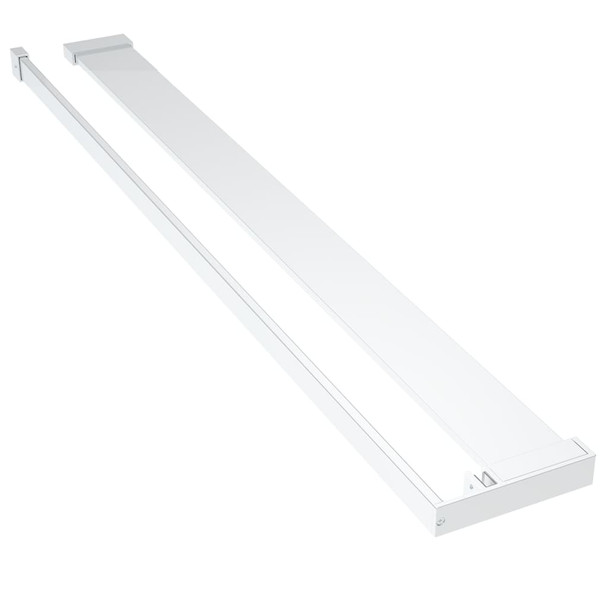 Polica za stijenku tuš-kabine kromirana 90 cm aluminijska 153621
