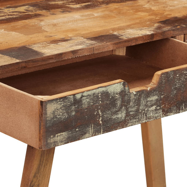 Radni stol od masivnog obnovljenog drva 243270