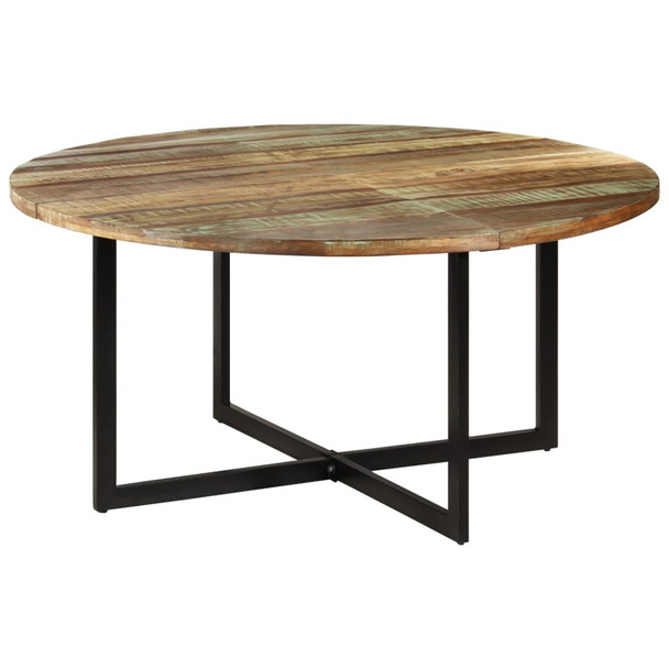 Blagovaonski stol 150 x 75 cm od masivnog obnovljenog drva 337074