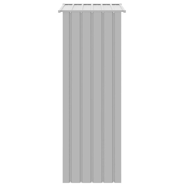 Kavez za ptice sivi 215 x 78 x 200 cm od pocinčanog čelika 172345