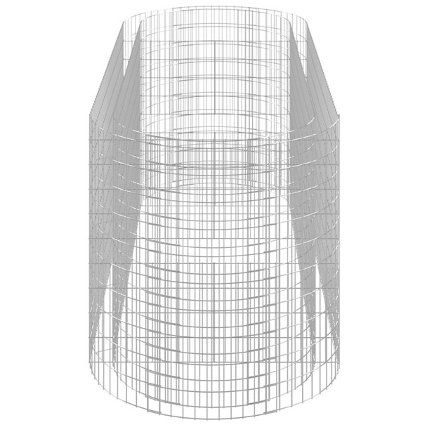 Gabionska povišena gredica od pocinčanog željeza 300x100x100 cm 152046