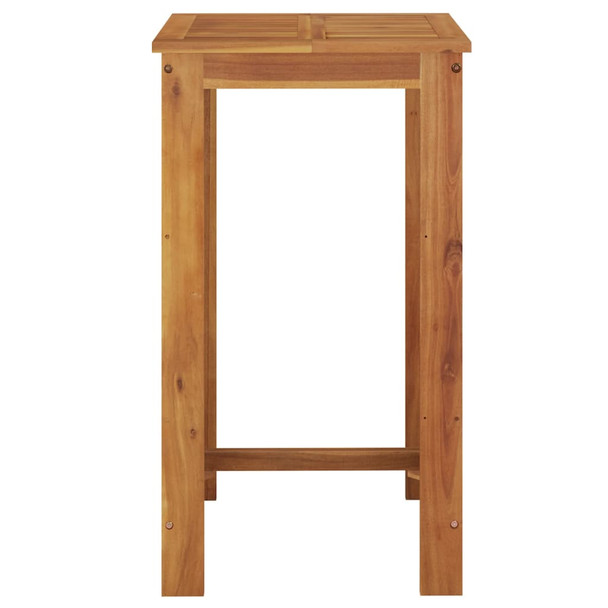 Vrtni barski stol 60 x 60 x 105 cm od masivnog bagremovog drva 319700