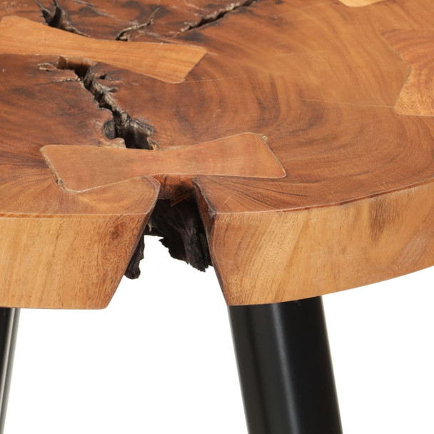Barski stol s trupcem Ø 53 x 105 cm od masivnog bagremovog drva 351792
